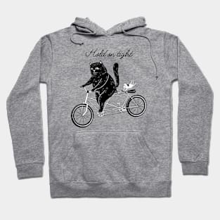 cat and mouse Hoodie